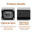 V72 2-LED Motorcycle Fog Light High Power Waterproof LED Headlight for Off-Road Truck SUV - 3