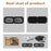 V72 2-LED Motorcycle Fog Light High Power Waterproof LED Headlight for Off-Road Truck SUV - 4