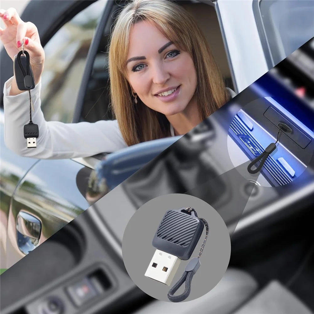 2 in 1 Wireless CarPlay Android Auto Adapter Wired to Wireless Smart USB Dongle for iPhone and Android - 6
