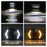 7 Inch LED Headlight with Arrow Turn Signals High Low Beam Offroad Driving Light Daytime Running Lamp - 2
