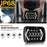 7 Inch LED Headlight with Arrow Turn Signals High Low Beam Offroad Driving Light Daytime Running Lamp - 7