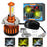 C01 White Yellow Dual Color 3-Sided LED Spotlight Waterproof High Brightness Motorcycle Headlight - 1