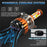 C01 Yellow White Blue Red Multi Color LED Spotlight IP67 Waterproof Aluminum Alloy Motorcycle Headlight - 2