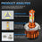 C01 Yellow White Blue Red Multi Color LED Spotlight IP67 Waterproof Aluminum Alloy Motorcycle Headlight - 4
