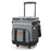 Wheeled Cooler Box 35L Large Capacity Oxford Fabric Insulated Rolling Trolley for Car Travel Outdoor - Dark Grey - 1