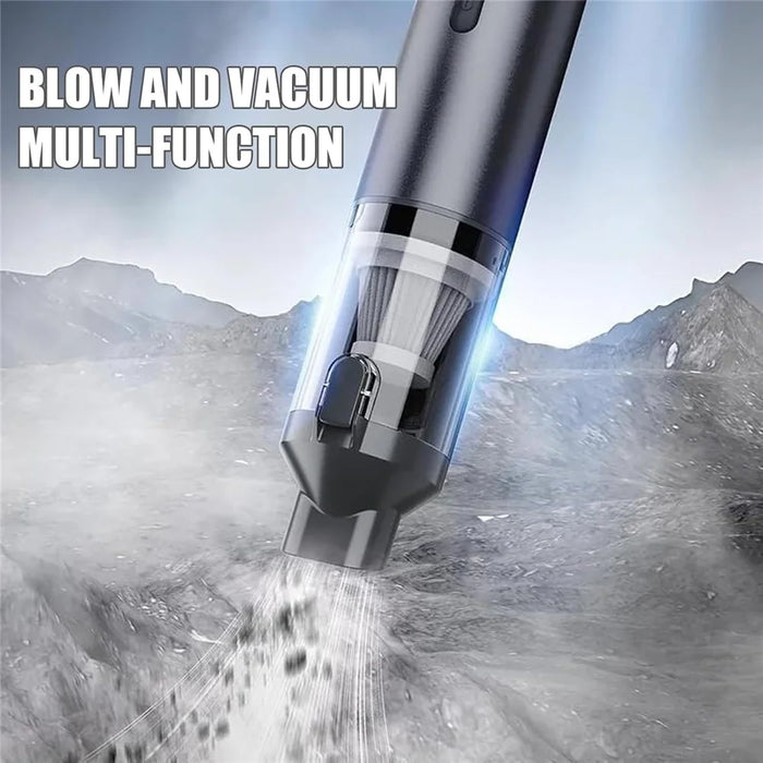 Portable Car Vacuum Cleaner 16000Pa High Suction Handheld Cordless Vacuum Blower for Auto / Home Cleaning - Grey - 3