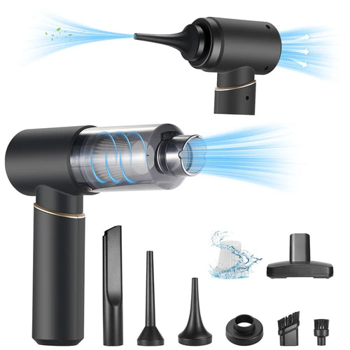 Portable Car Vacuum Cleaner Suction Blowing 2 in 1 High Power 22000Pa Wireless Cleaner for Auto / Home - 1