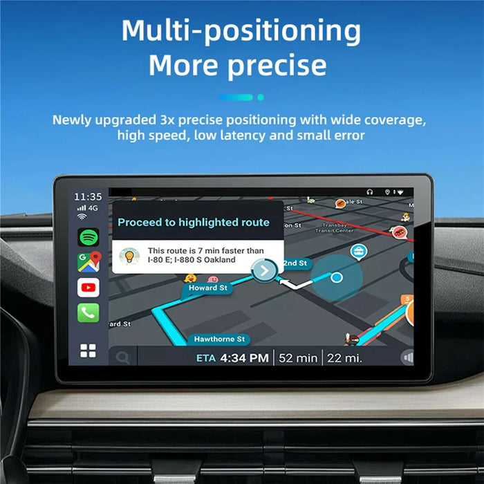 CPC200-TBox 4G LTE 4+64GB Car Play Mini Ai TV Box Android 13 Wireless Car Play Android Auto Adapter for Audi BMW Mazda Toyota Netflix YouTube - 5