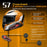 S7 PRO Motorcycle Helmet IP67 Waterproof Bluetooth-Compatible Headset Intercom with 2 in 1 Mic - 4