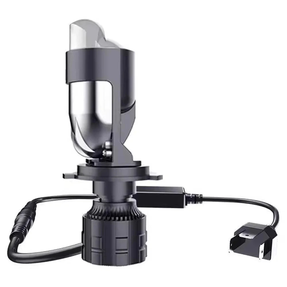 H4 Dual Beam Car LED Headlight High Power Focused Light for Motorcycles and Automotive - 1