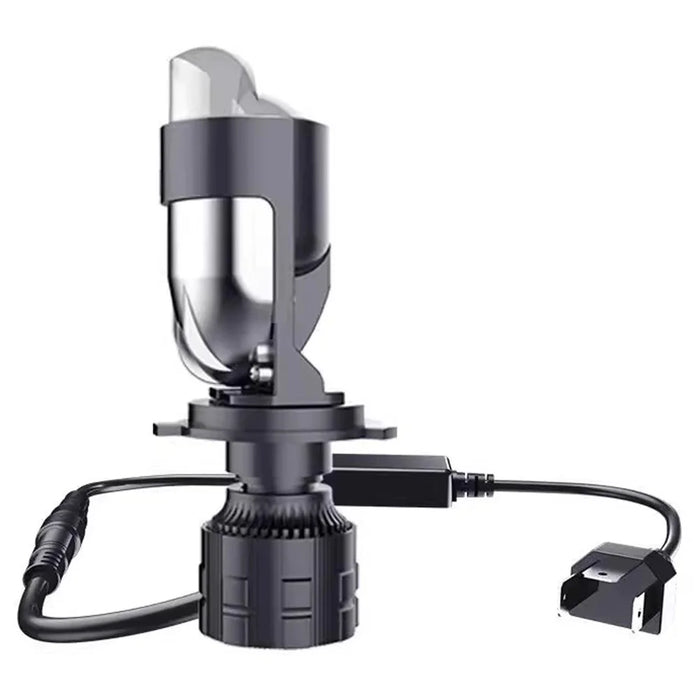 H4 Dual Beam Car LED Headlight High Power Focused Light for Motorcycles and Automotive - 1