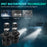 N1 For H4 High Power LED Headlight Bulb Dual Copper Tube Mini Lens 65W 6500LM 6000K CSP Chip - 4