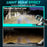 N1 For H4 High Power LED Headlight Bulb Dual Copper Tube Mini Lens 65W 6500LM 6000K CSP Chip - 5