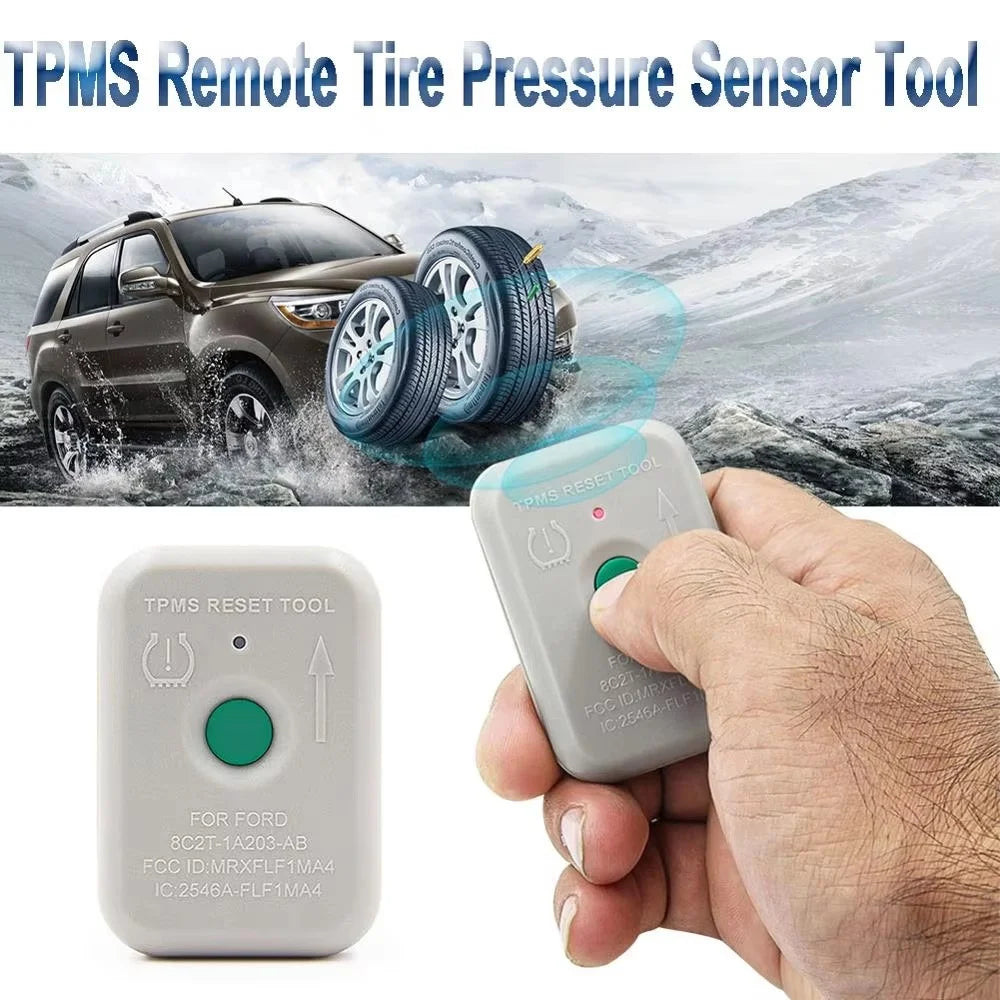 Portable TPMS Reset Tool Car TPMS Sensor for F-150 / Mustang / Edge / Escape / Explorer Tire Pressure Monitor Gauge, TPMS-19 / 8C2Z-1A203-A - 6