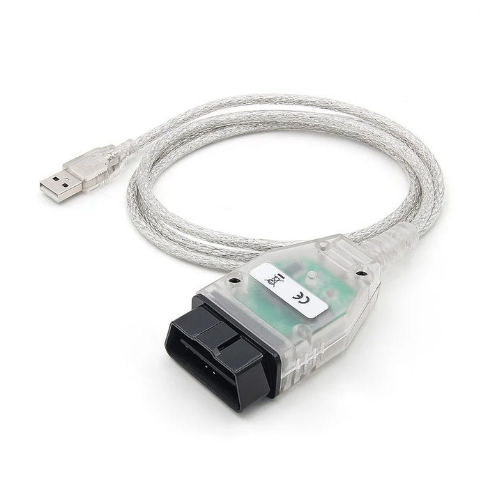 K + DCAN K-CAN FTDI Chip for E60 / E61 / E83 / E81 / E87 OBD2 Auto Car Diagnostic Tool OBD 2 Scanner USB Interface Cable - White - 4