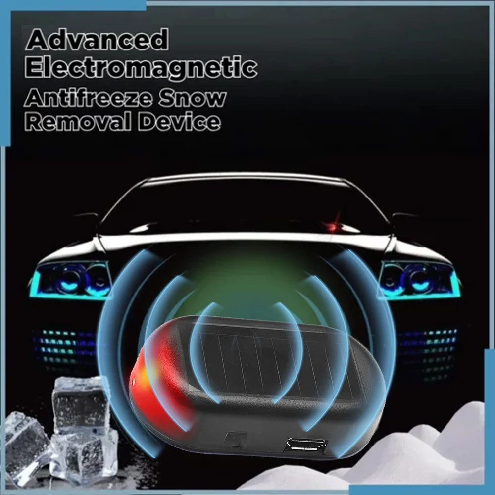 RAYHONG Car Windshield Snow Removal Instrument Electromagnetic Molecular Interference Anti-freeze Device - 5
