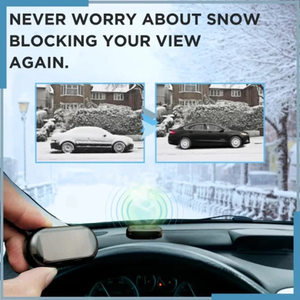 RAYHONG Car Windshield Snow Removal Instrument Electromagnetic Molecular Interference Anti-freeze Device - 6