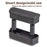 Multi-Functional Storage Car Armrest Elbow Pad Height-Adjustable Vehicle Armrest Box Cushion - Black - 5