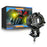S8 1Pc 20W Motorcycle Spotlight Dual Color Temperature LED Auxiliary Lamp IP68 Waterproof - 1