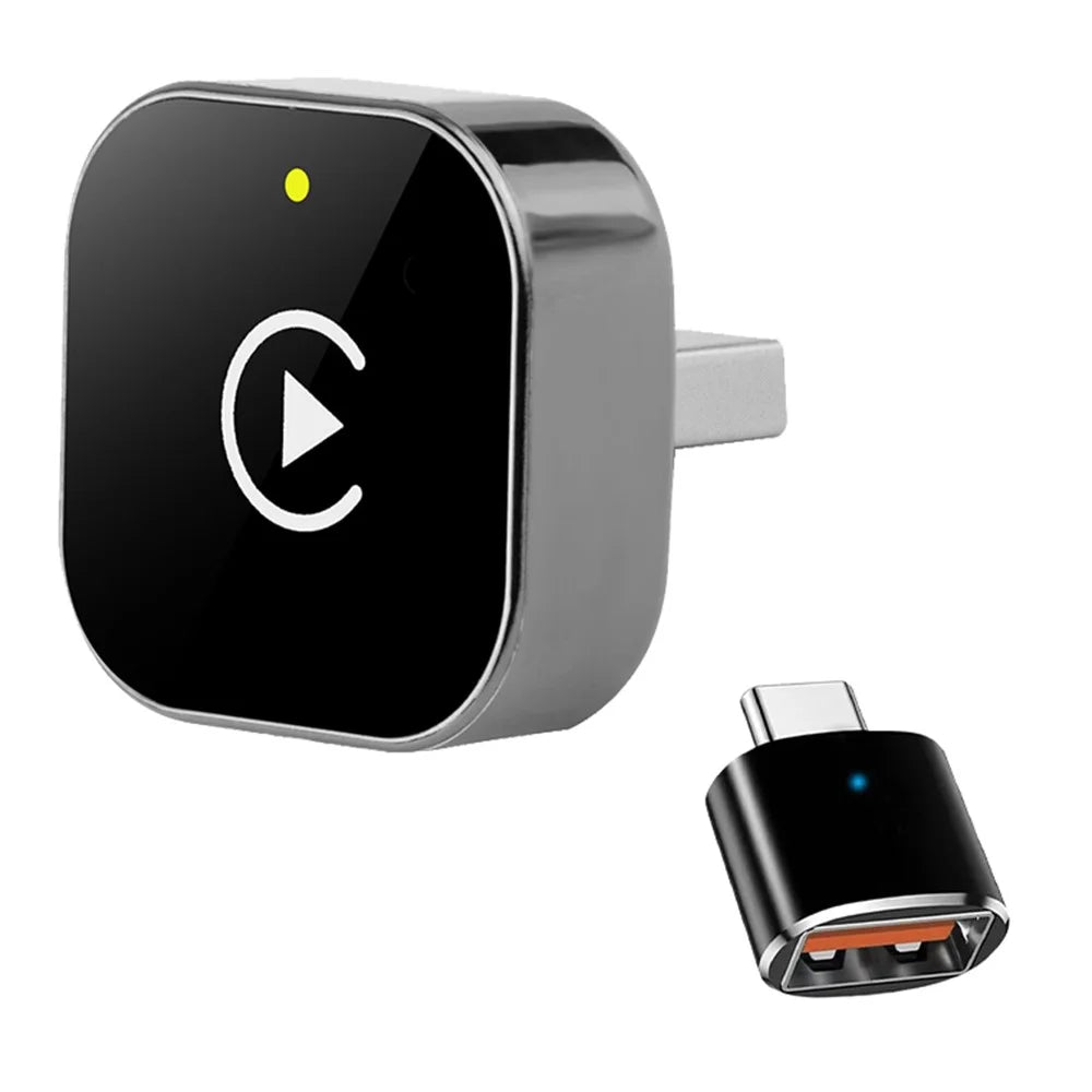 M68 2 in 1 AI Box Wireless Car Adapter for Car Play  /  Android Auto Vehicles Wired to Wireless Converter - 1