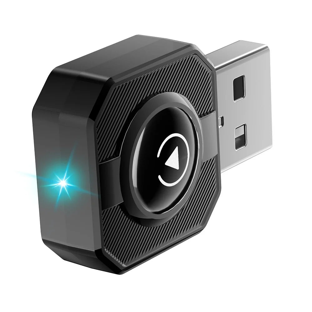 M32 2 in 1 AI Box Wireless Car Adapter for Car Play / Android Auto Vehicles Wired to Wireless Converter - Black - 7