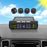 T26 Solar Powered TPMS Buzzer Alert Tire Pressure Monitoring System with 4 External Sensors, Basic Version - 6