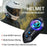 Y12 Pro Motorcycle Helmet Intercom Headset Wireless Hands-Free Earphones Hard Microphone for Riding - Black - 3