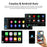 6292W 6.9 Inch Touchscreen Single DIN Car Stereo Radio Bluetooth-compatible Wireless CarPlay Android Auto FM Radio - 5