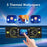 2027A 2.17 Inch Touch Screen Single DIN Car Stereo Multimedia Player Bluetooth-compatible FM / AM Radio with Steering Wheel Control - 5