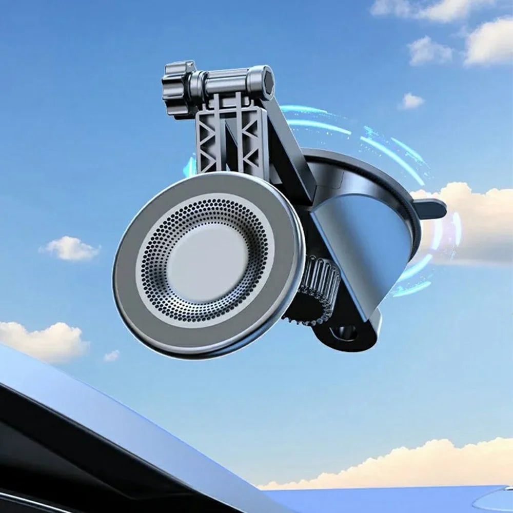 Car Mount Magnetic Phone Holder Dashboard Windshield Horizontal Vertical Creative Phone Navigation Stand - 7