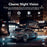 2K + 1080Px4 5 Channels 3.0 Inch Screen Car Dash Cam 24 Hour Parking Monitor Night Vision WiFi Camera Support OBD - Black - 4