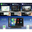 9 Inch Large Screen Allwinner V553 Wireless CarPlay Screen Multimedia Player with 4K + 1080P Front and Rear Dual Recording Dash Cam - Black - 7