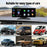 10.26 Inch Large Screen Allwinner V553 Wireless CarPlay Screen Multimedia Player with 4K + 1080P Front and Rear Dual Recording Dash Cam - Black - 6