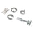 A7586 Car Front Left Door Lock Cylinder Repair Kit, OE: 604837167 - 6