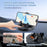 360 Degree Rotatable Car Phone Mount Auto Clamp Dashboard Cellphone Holder Stand - Black - 2