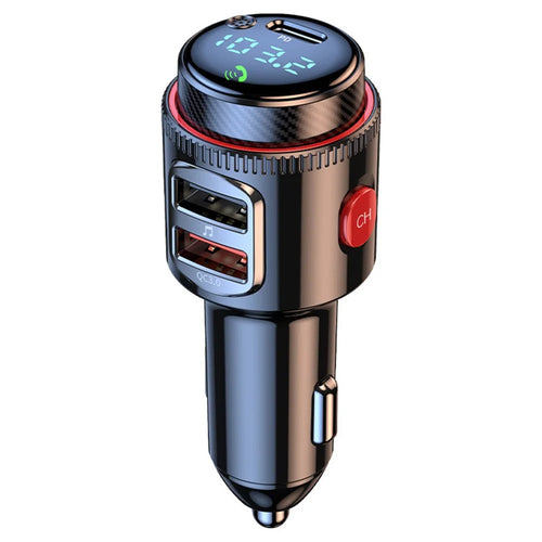 PD 30W + QC3.0 Car Charger Bluetooth-compatible MP3 Player FM Transmitter Hands Free Calling for Vehicle - 1