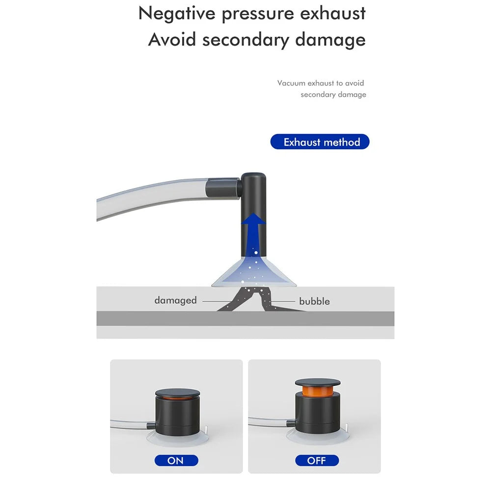 Car Windscreen Crack Repair Tool DIY Windshield Repair Air Pump Kit Glass Window Restoration Agent - 4