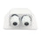 A6098 Solar Panel White Double Cable Entry Gland Box Waterproof RV Camper Solar Entry Housing with Screws - 2