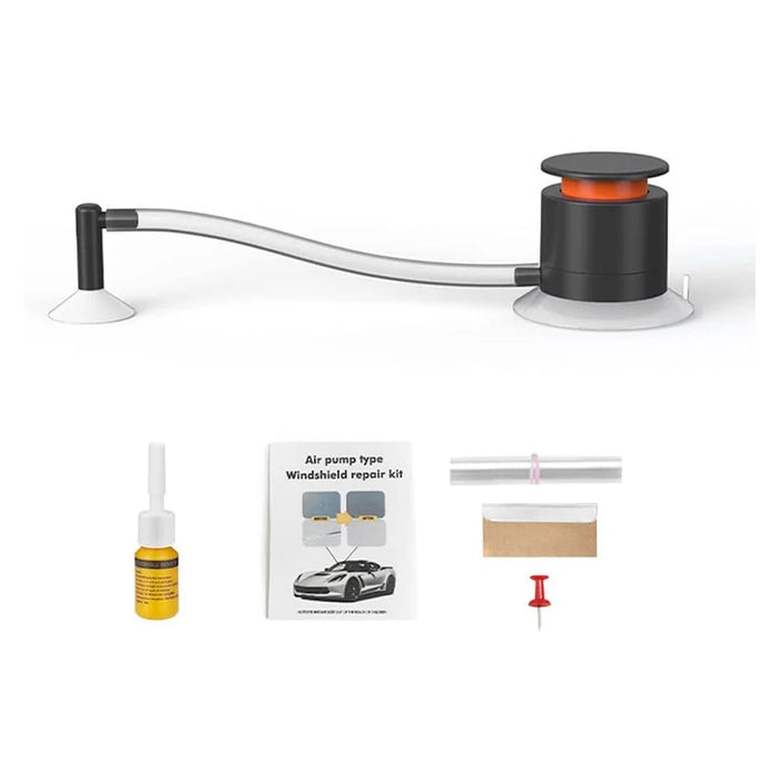Car Windscreen Spot Repair Tool DIY Windshield Repair Air Pump Kit Glass Window Restoration Agent - 1