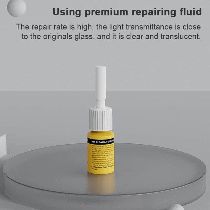 Car Windscreen Spot Repair Tool DIY Windshield Repair Air Pump Kit Glass Window Restoration Agent - 5