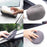 9Pcs Car Wash Kit Microfiber Towel Sponge Wax Applicator Wheel Brush Scratch Free Cleaning Set - Grey - 4