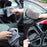 9Pcs Car Wash Kit Microfiber Towel Sponge Wax Applicator Wheel Brush Scratch Free Cleaning Set - Grey - 5