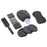 9Pcs Car Wash Kit Microfiber Towel Sponge Wax Applicator Wheel Brush Scratch Free Cleaning Set - Grey - 7