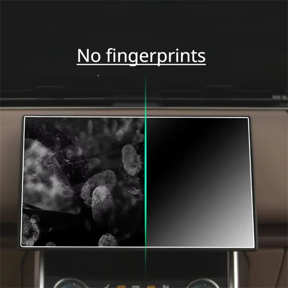 2Pcs / Set For Tesla Model Y L 2025-2026 16 Inch Screen Protector Front and Rear Anti-Glare Tempered Glass Film - 4