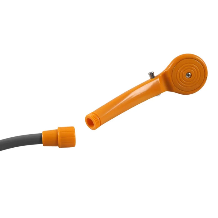A6723 12V Car Cigarette Lighter Plug Portable Electric Water Pump Shower Device for Outdoor Camping Car Washing - Yellow - 4