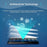 For ID.3 2025-2026 12.9 Inch Navigation Screen Protector 9H Hardness HD Clear Tempered Glass Film - 4