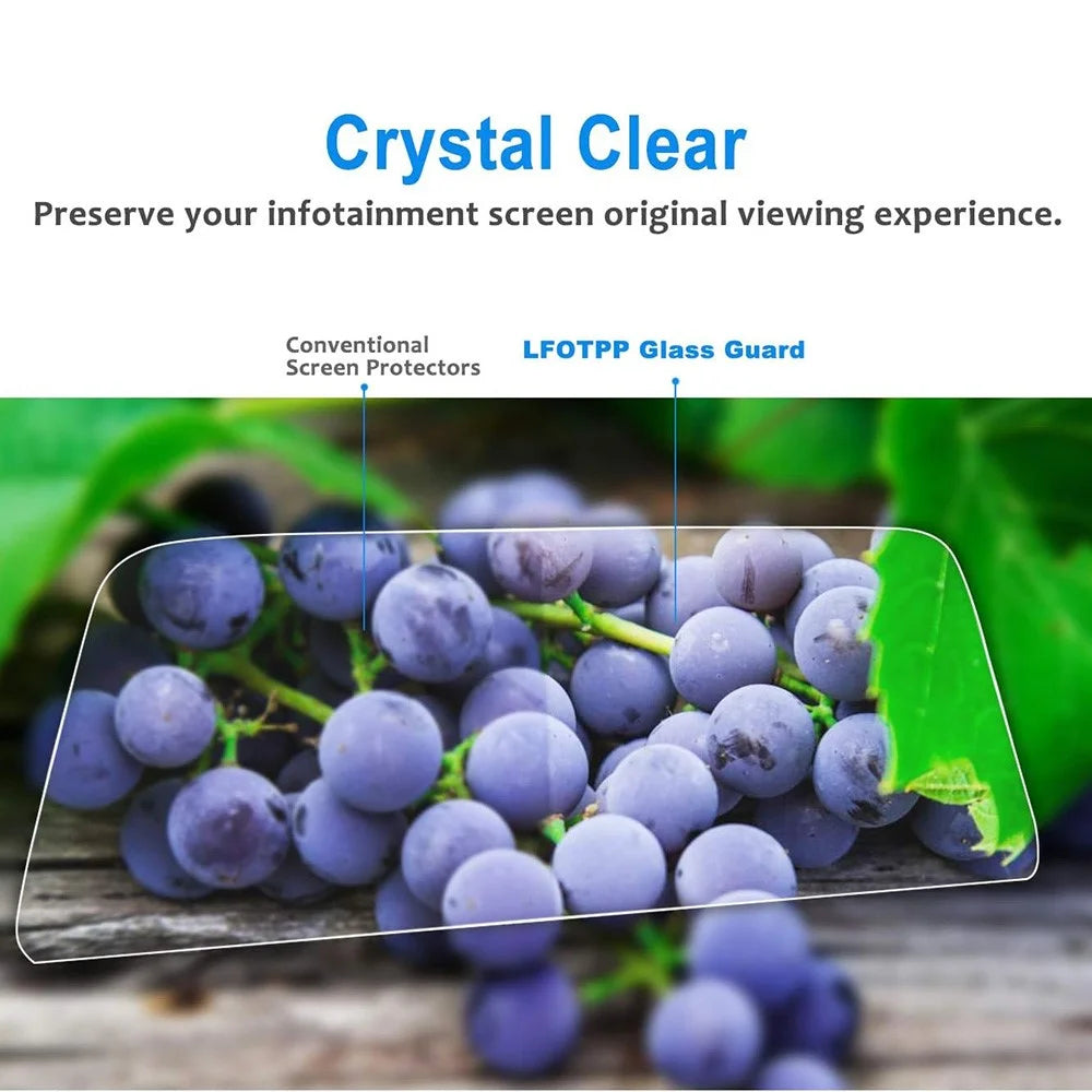 For ID.3 2021-2025 5.3 Inch Dashboard Screen Protector Anti-Fingerprint Tempered Glass Film - 6