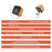 CP031-3 2 in 1 Wireless CarPlay Android Auto Adapter Plug and Play USB Dongle AI Box for Car - Orange - 6