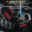Q58Max 500m Range Motorcycle Helmet Bluetooth-compatible Intercom Headset FM Radio with LED Light, Hard Mic - 5