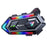Y20MAX IPX6 Waterproof RGB Lighting Motorcycle Helmet Bluetooth-compatible Intercom Headset with Hard Mic - 1